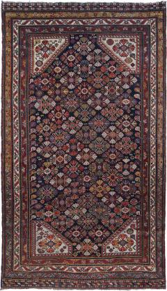 Antique Qashqai Rug 4 6 x 8 2  - 4458663
