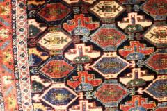 Antique Qashqai bag Rug Unusual - 3973774