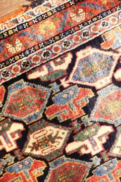 Antique Qashqai bag Rug Unusual - 3973777