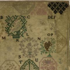 Antique Quaker Sampler 1809 Mary Grigg Banwell - 4814427