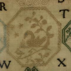 Antique Quaker Sampler 1809 Mary Grigg Banwell - 4814435