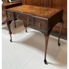 Antique Queen Anne Style Work Table or Small Desk - 3146313