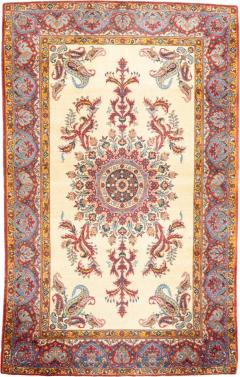Antique Qum Rug 4 5 x 7 1  - 4623945