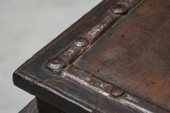 Antique Rajasthan Courtyard Door Dining Table 19th Century - 4396245