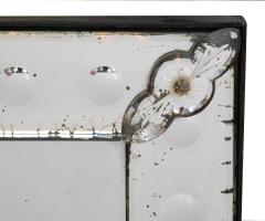 Antique Rectangular Venetian Etched Mirror ex collection Joan Rivers Estate - 1828502