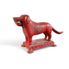 Antique Red Dog Cast Iron Nutcracker l a Althoff MFG Co - 4317192