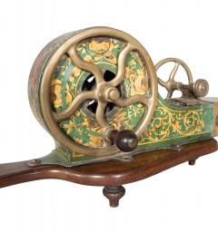 Antique Regency Brass And Painted Tole Fireplace Bellows - 4474218