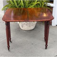 Antique Regency Mahogany Console Flip Top Game Table - 3523300