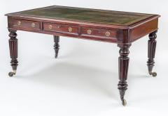 Antique Regency Partners Writing Table - 503909