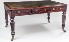 Antique Regency Partners Writing Table - 503988