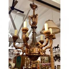 Antique Regency Style Giltwood Chandelier - 3697285