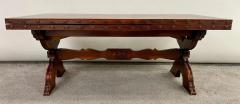 Antique Regency Style Rosewood Coffee or Cocktail Table with Two extensions - 2971128