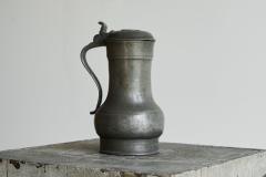 Antique Rembrandt Jug in Pewter The Netherlands 18th Century - 4395626