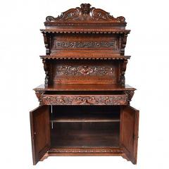 Antique Renaissance Henry II Style Buffet Sideboard Server Chiffonier - 164251