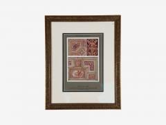 Antique Renaissance Six Framed Antique Ornament Prints 20th C  - 4585223