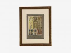 Antique Renaissance Six Framed Antique Ornament Prints 20th C  - 4585225