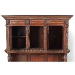 Antique Renaissance Style Marquetry Inlaid Cupboard - 4045822