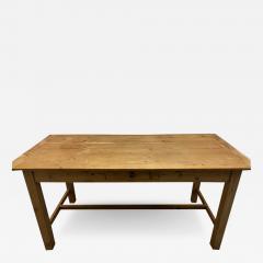 Antique Rnglish Counrty Rustic Pine Writing Table Desk - 3034453