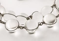 Antique Rock Crystal Pools of Light Necklace - 3979299