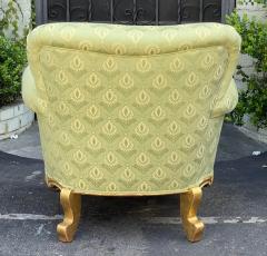 Antique Rococo Giltwood Bergere Arm Chair C 1810 - 2483497
