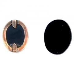 Antique Roman Oval Carved Sardonyx Stone Cameos - 3899873