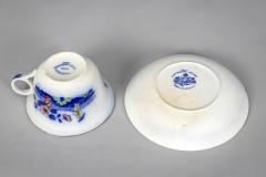 Antique Royal Staffordshire Pottery Cup and Saucer - 4024518