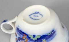 Antique Royal Staffordshire Pottery Cup and Saucer - 4024519