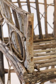 Antique Rustic French Twig Chair - 1436920