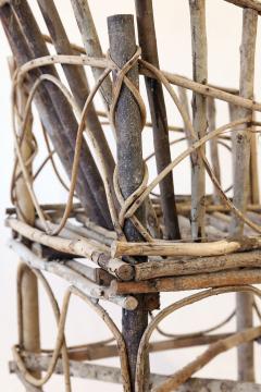 Antique Rustic French Twig Chair - 1436925