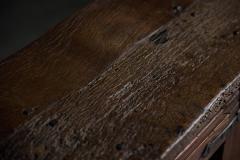 Antique Rustic Oak Cabinet France 19th Century - 4452147