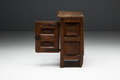 Antique Rustic Oak Cabinet France 19th Century - 4452235