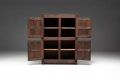 Antique Rustic Oak Cabinet France Early 19th Century - 4645515