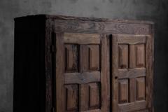 Antique Rustic Oak Cabinet France Early 19th Century - 4645542