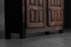 Antique Rustic Oak Cabinet France Early 19th Century - 4645549