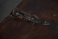 Antique Rustic Oak Coffer England Early 18th Century - 4606539