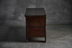 Antique Rustic Oak Coffer England Early 18th Century - 4606560