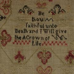 Antique Sampler 1777 by Phebe Hotham Aged 10 - 4513929