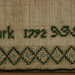 Antique Sampler 1792 by Mary Pointon - 4461435