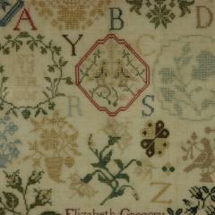 Antique Sampler 1805 Elizabeth Gregory Ackworth School - 4794073