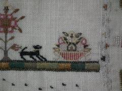 Antique Sampler 1805 by Frances Spriggs - 1745896
