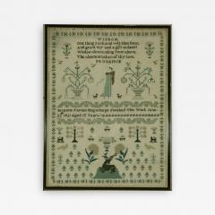 Antique Sampler 1821 by Susanna Farrow - 2502751