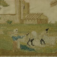 Antique Sampler 1830 by M Forrest - 4591921