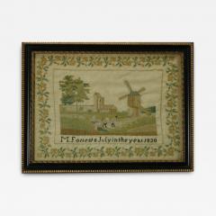 Antique Sampler 1830 by M Forrest - 4591936