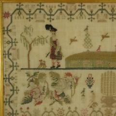 Antique Sampler 1830 by Mary Ann Smith - 3026680