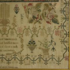 Antique Sampler 1830 by Mary Ann Smith - 3026683