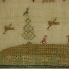 Antique Sampler 1830 by Mary Ann Smith - 3026688