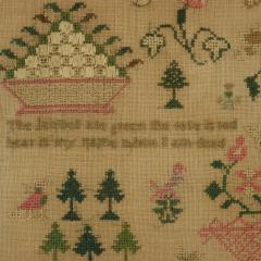 Antique Sampler 1834 By Mary Thornhill - 3682241