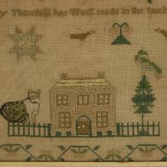 Antique Sampler 1834 By Mary Thornhill - 3682245