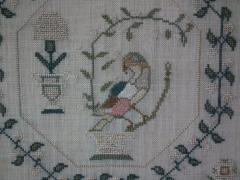 Antique Sampler 1834 by Ann Jones - 1755023