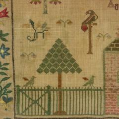 Antique Sampler 1837 by Marianne Butland Gill - 4182077